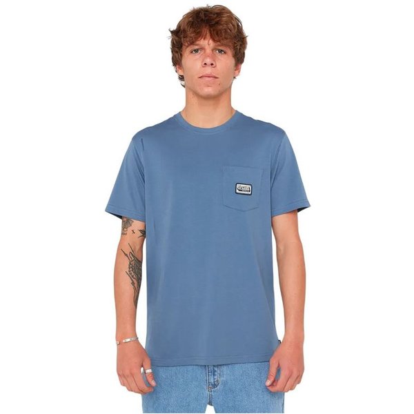 T-Shirt Rip Curl Sportline Badge Ss Tee Homme Bleu-image
