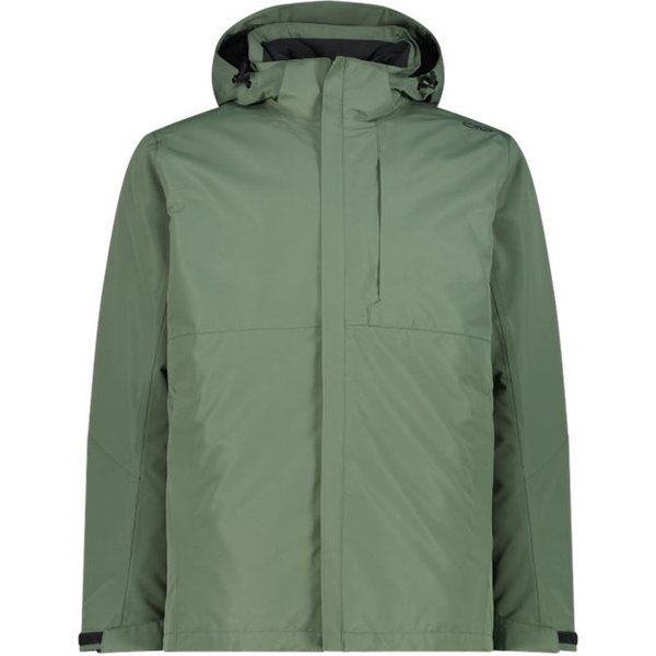 Veste de Montagne CMP Man Zip Detachable Inn. Homme Vert Musc