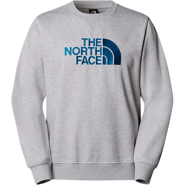 Sweat The North Face Drew Peak Regular Crew Tnf Light Gris Homme-image