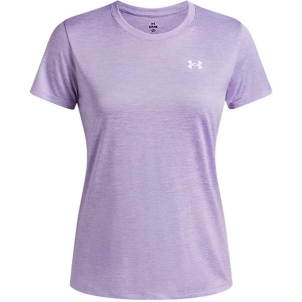 T-Shirt De Fitness Under Armour Tech Ssc- Twist Femme Violet-image