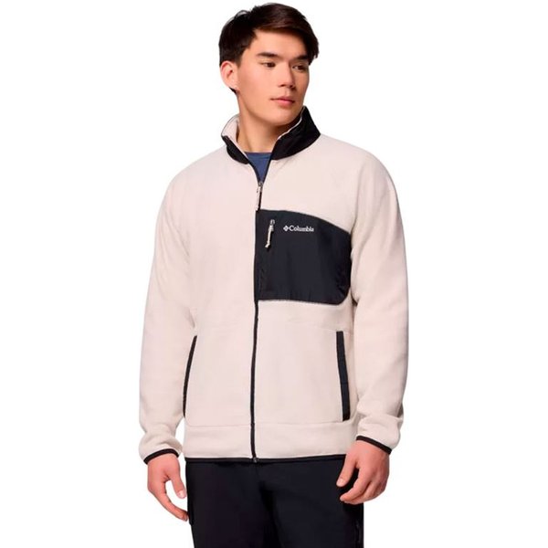 Polaire Columbia Fast Trek™ Overlay Full Zip Beige Homme