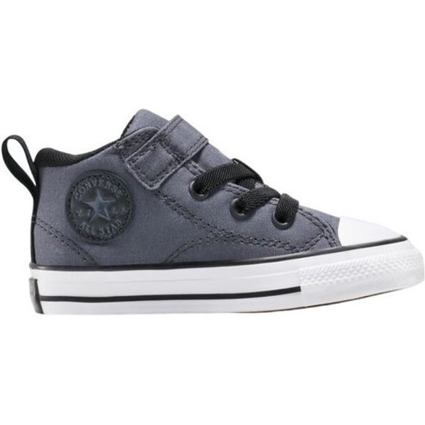 Chaussures Converse Chuck Taylor All Star Malden Street Easy-On Mid Haut Enfant Gris-image