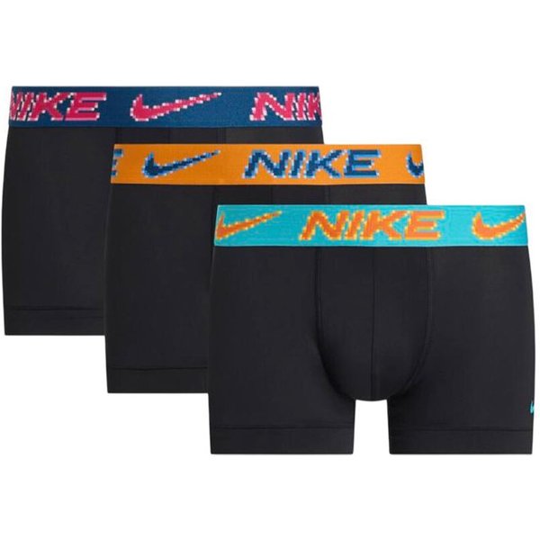 Slip Nike Trunk 3Pk Homme Noir