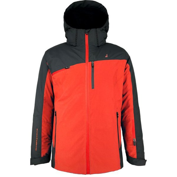 Veste De Ski Et Snowboard Anorack Joluvi Sestriere Tomate Cerise/Anthracite-image