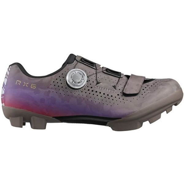 Chaussures de Cyclisme Shimano Bicycle RX600 Femme Gris/Morado
