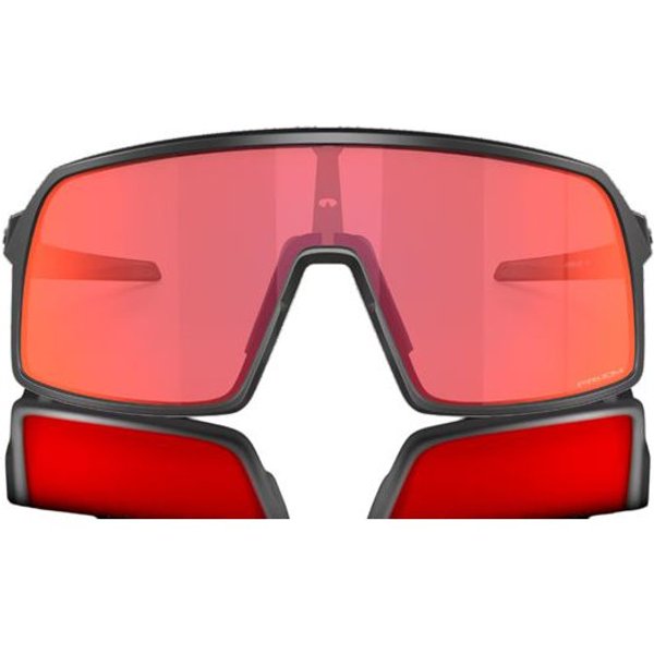 Lunettes de soleil de Cyclisme Oakley Sutro S Lentes prizm trail torch/Montura noir mat