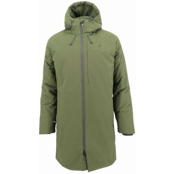 Anorak De Montagne Joluvi Heat Stormy Vert Olive - Noir Vert ForêT-image