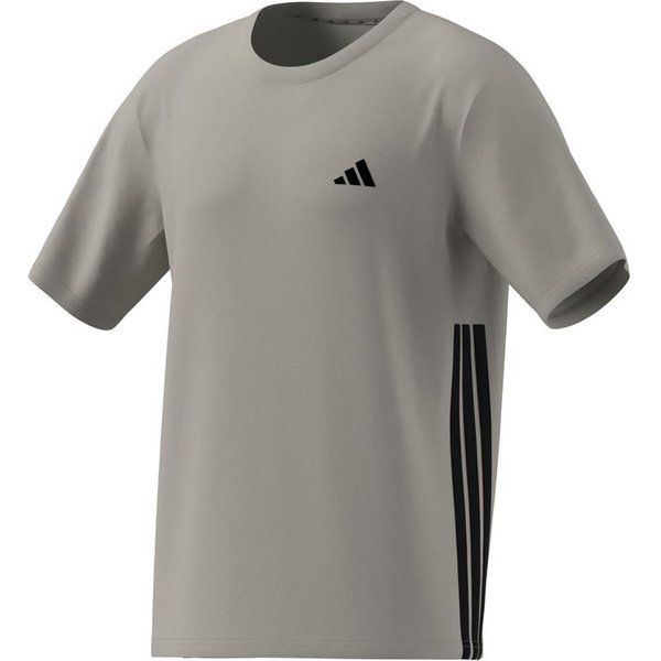 T-Shirt Fitness Adidas We Bas à 3 Bandes Homme , Bleu/Noir-image