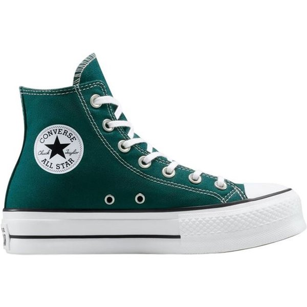 Bottes Converse Chuck Taylor All Star Lift Platform High Haut Femme Verte-image