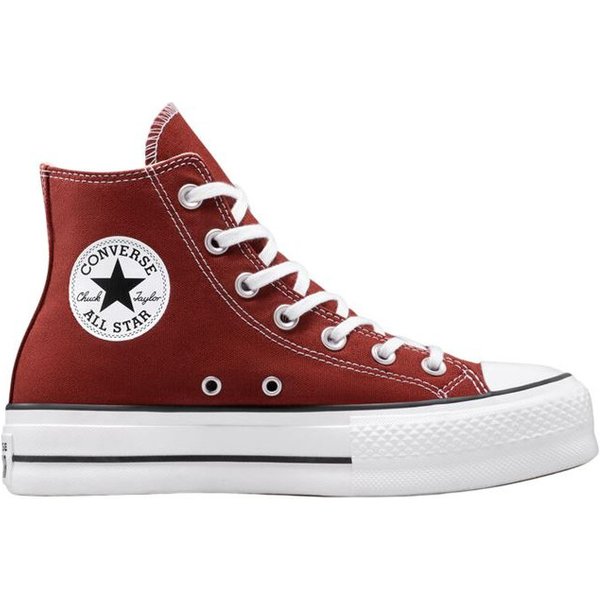 Bottes Converse Chuck Taylor All Star Lift Platform High Haut Femme Grenat-image