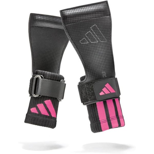 Grips de levage adidas Lifting Grips Pack - Noir/Rose