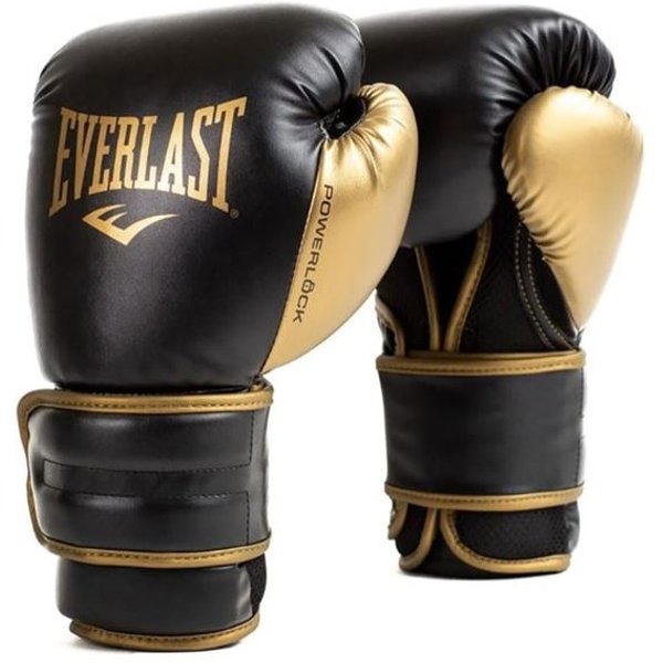 Gants Everlast Fse Powerlock 2R Entraînement Noir/Or