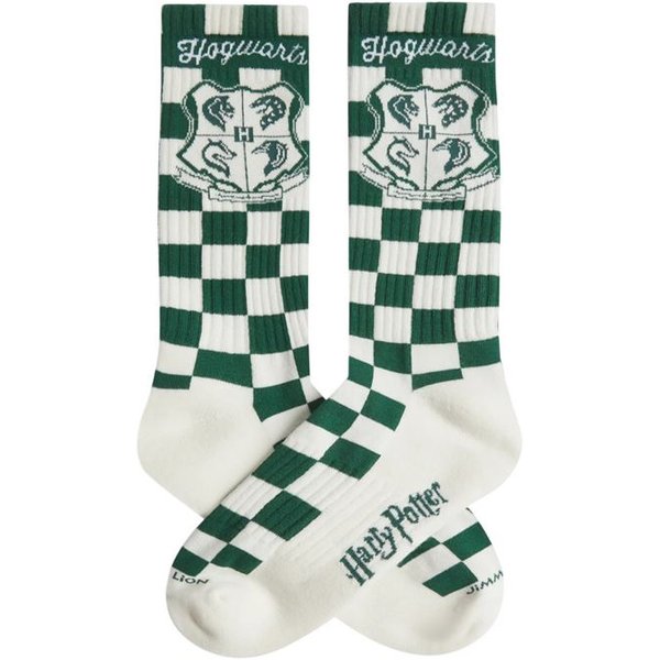 Chaussettes Jimmy Lion AthléTique Harry Potter Sceau De Poudlard Vert-image
