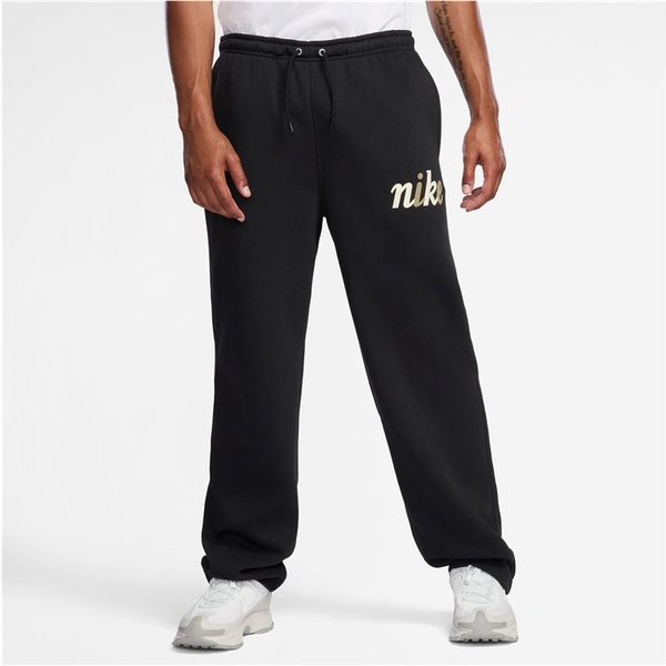 Pantalon Nike Pantalons En Fleece Club Open-Hem Sportswear Homme Noir-image