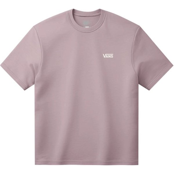 T-shirt Vans Left Chest Ss Misty Mauve Homme
