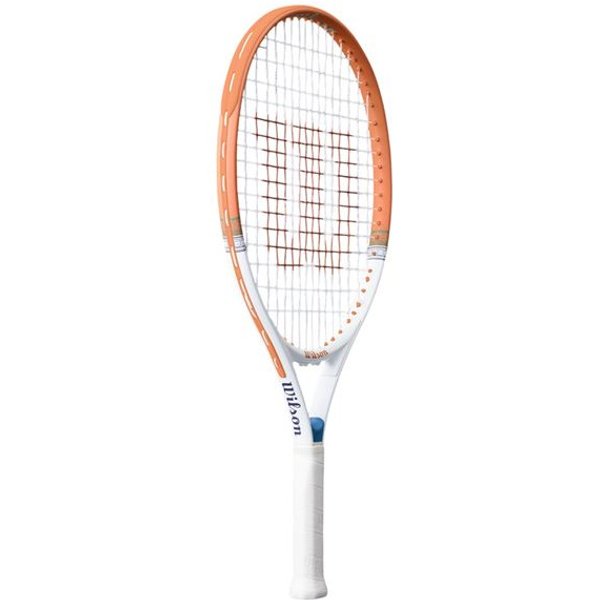 Raquette De Tennis Wilson Roland-Garros 2026 Elite Jr 21 Enfant Blanc/Orange-image