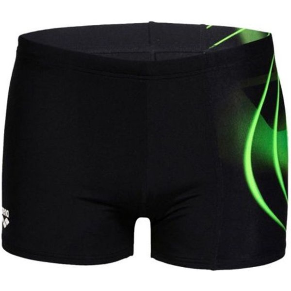 Maillot de bain de Natation Arena Short de bain graphique / Vert doux Homme noir