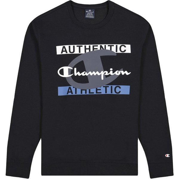 Sweat Champion Authentique Athlétique M Noir