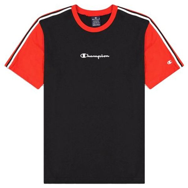 T-Shirt Champion Col Rond Noir Homme-image