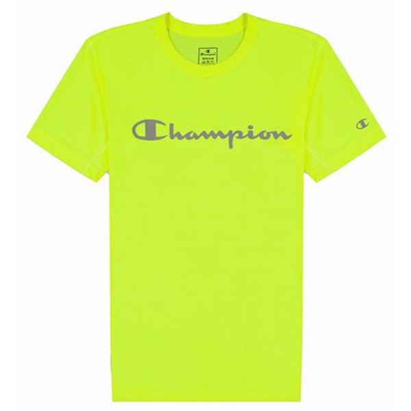T-Shirt Champion Crewneck Jaune Homme-image