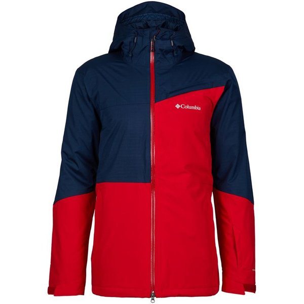 Veste de montagne Columbia Iceberg Point rouge Homme