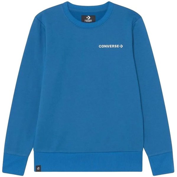Sweat Converse WordMark Crew bleu Enfant