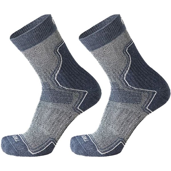 Chaussettes de Trail Mico Bleu Homme