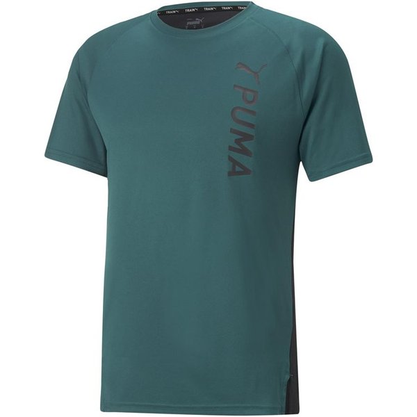 T-Shirt De Fitness Puma Fit Sleeve Training Homme Vert-image