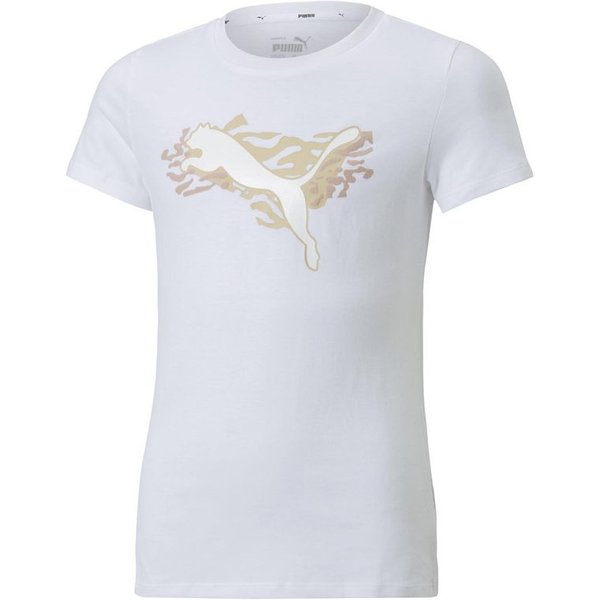 T-shirt à manches courtes Puma Alpha Fille WH