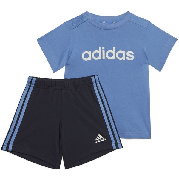 Ensemble adidas 3 Bandes Essentials Bleu Enfant