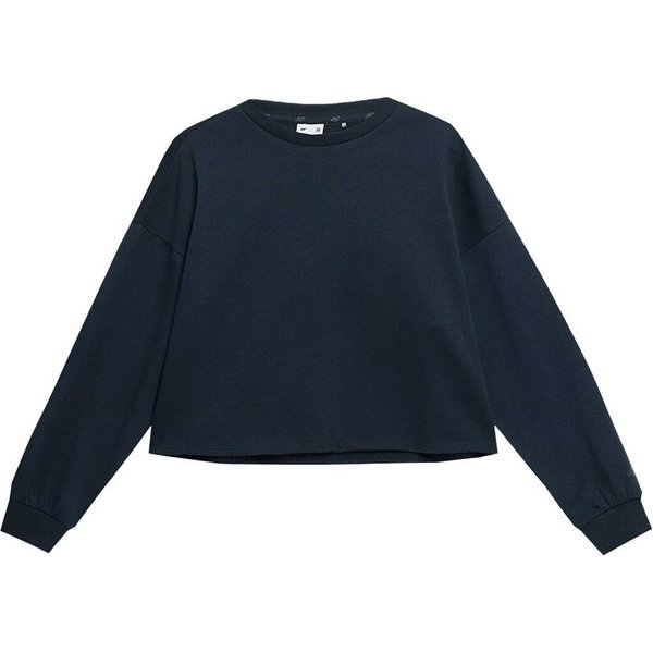 Sweat de yoga 4F Bleu Marine Femme