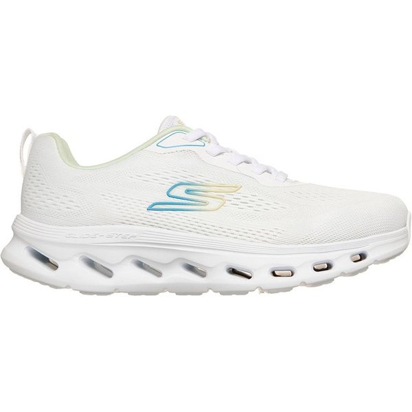 Chaussures Skechers Go Walk Glide-Step 2.0 - Kris Femme White Textile/Blue T