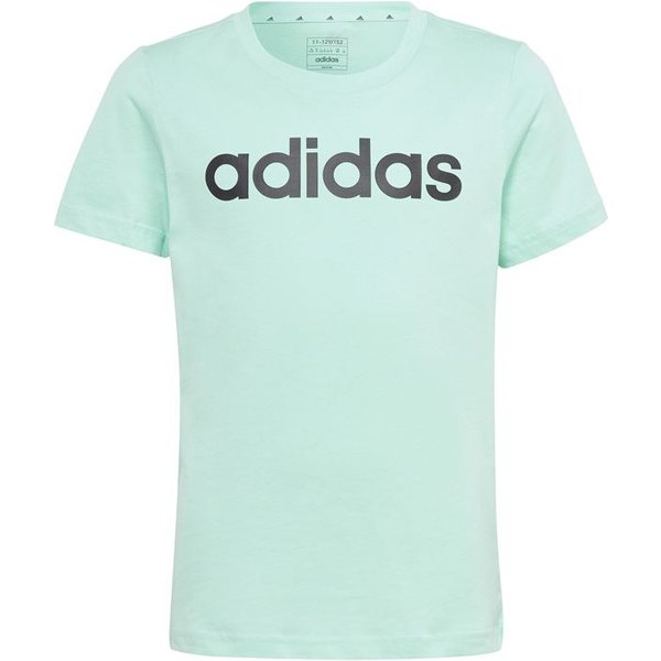 T-shirt adidas Logo Linéaire Vert Fille