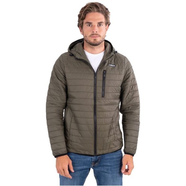 Veste Hurley Balsam Quilted Packable vert Homme