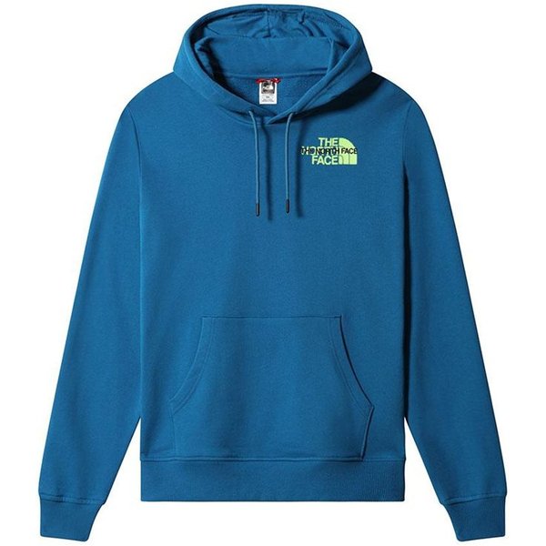 Sweat avec capuche The North Face Graphic M Blue
