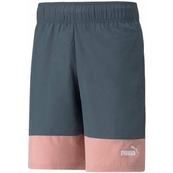 Pantalons courts Puma Power Colorblock Homme Gris