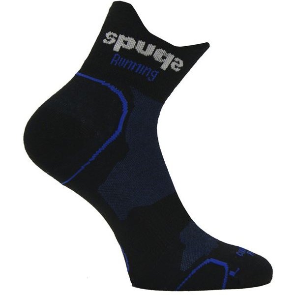 Chaussettes de Running Spuqs Coolmax Speed Noir