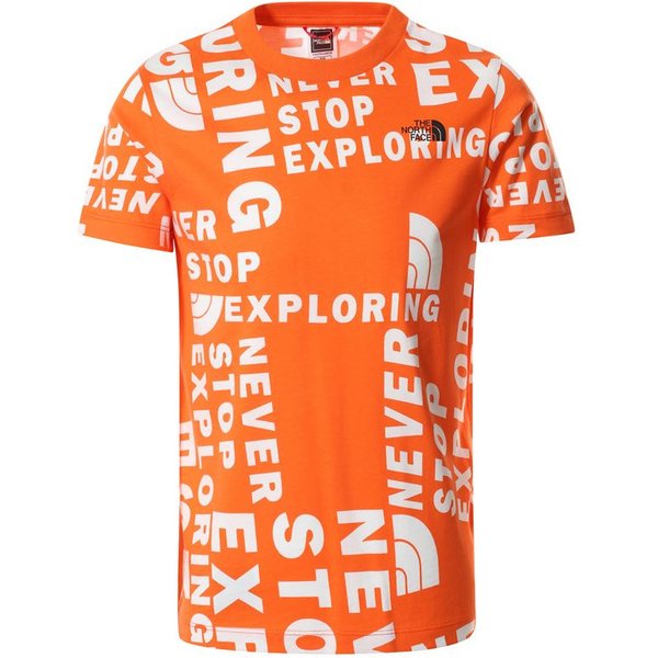 T-Shirt The North Face Simple Dome Jr Orange-image