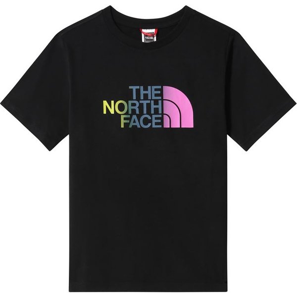 T-shirt The North Face Fille Facile Noir Multicolore