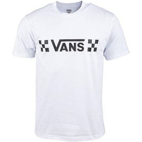 T-shirt Vans Drop V Check-B Homme White