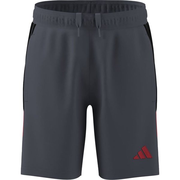 Pantalons de Football adidas Tiro Es Sho Enfant Onix/Onix/Rouge