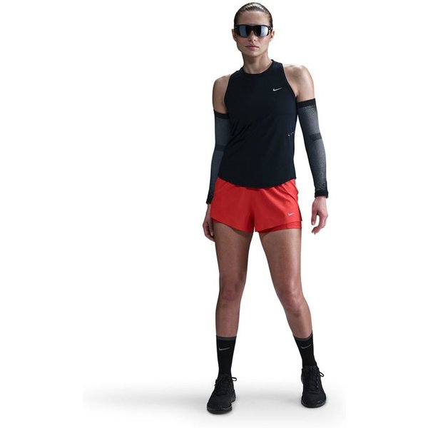 T-shirt Débardeur de Running Nike Swift Dri-Fit Running Femme Noir/Blanc