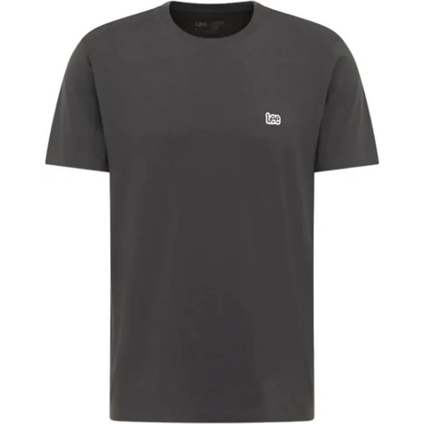 T-shirt Lee Ss Patch Logo Homme Noir