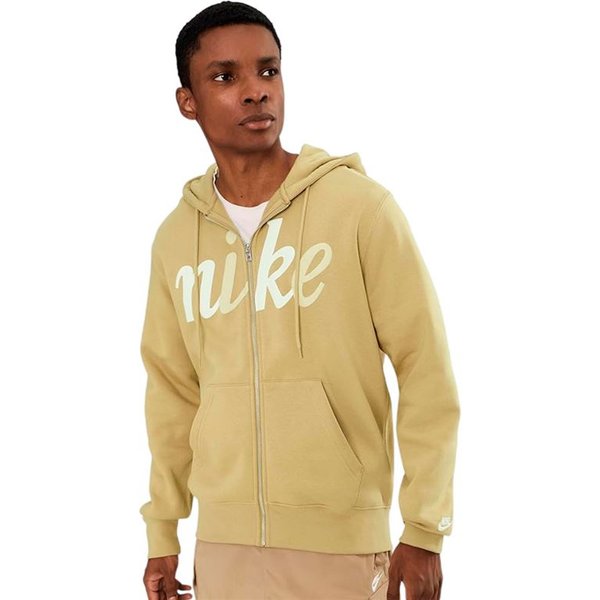 Veste Nike Sportswear Club Full-Zip Fleece Hoodie Homme Marron-image
