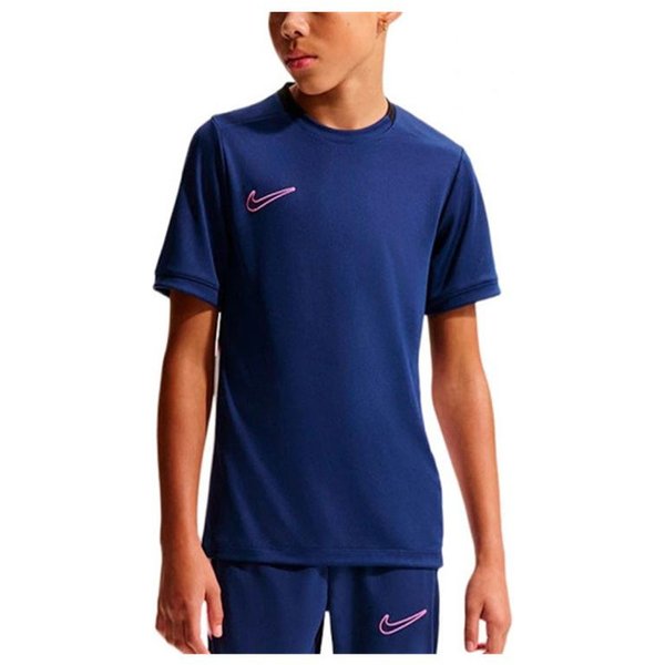 T-Shirt De Football Nike Academy Dri-Fit Soccer Haut Enfant Bleu-image