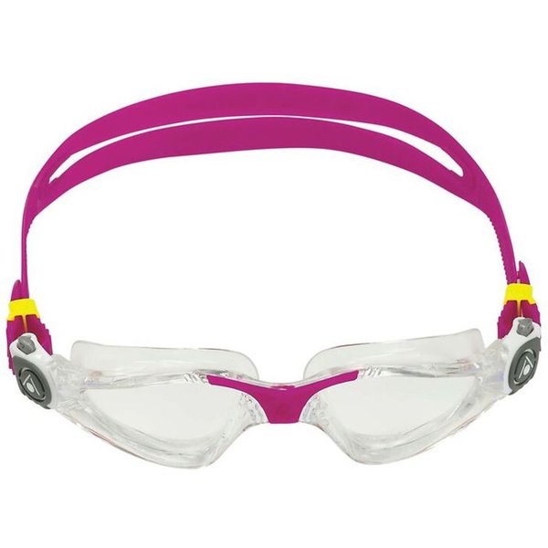 Lunettes de natation Aqua Sphere Kayenne Small Raspberry Lenses Clear Enfant