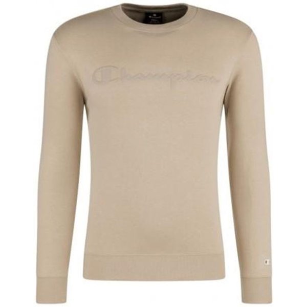 Sweat Champion Crewneck Sweatshirt Beige Homme-image