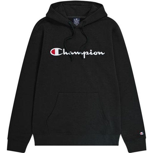 Sweat Champion Hooded Sweatshirt Homme Noir-image