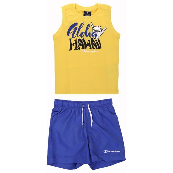 Ensemble Champion Set Jaune Enfant