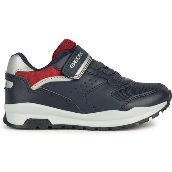 Chaussures Geox Pavel Enfant Marine/Rouge
